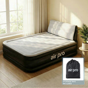 Inflatable Air Mattress with Headboard